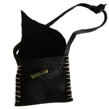 Hirtentasche - Vorratstasche aus besonderem Leder mit liebevollen Handstichen